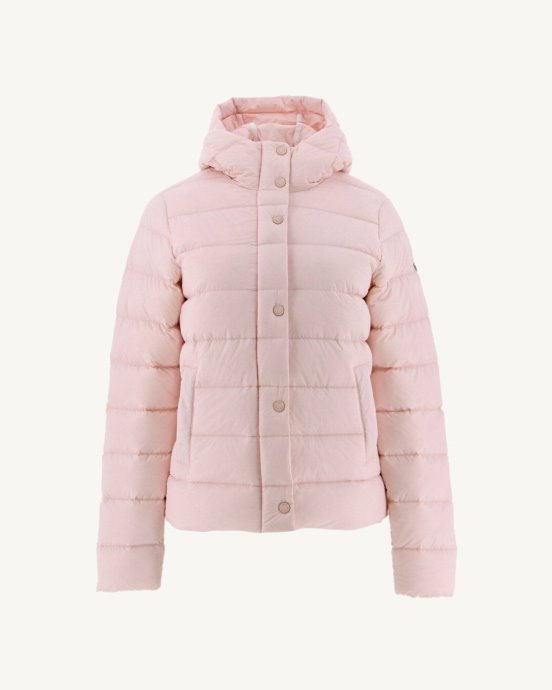 Jott New In Soft Pink Jane Doudoune Droite à Capuche