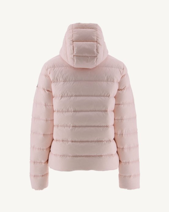 Jott New In Soft Pink Jane Doudoune Droite à Capuche