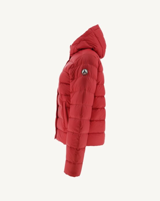 Red Jane Doudoune Droite à Capuche Jott New In