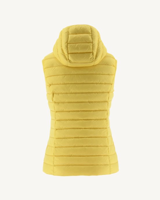 Doudoune Légère Sans Manches Jaune Doux Mali Jott
