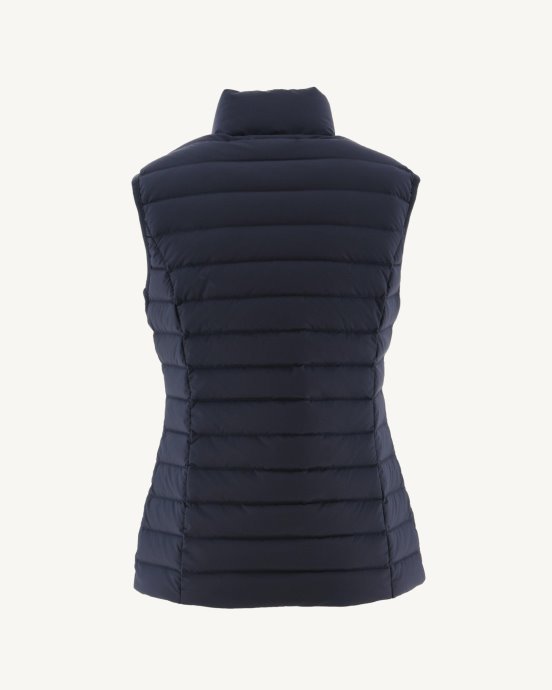 Jott New In Navy Grenada Stretch Doudoune Sans Manches