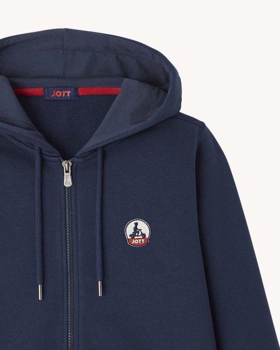 Sweat à Capuche Marine Oaxaca Jott