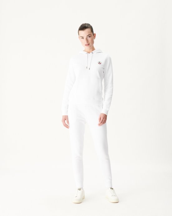 Sweat à Capuche Blanc Livia Jott