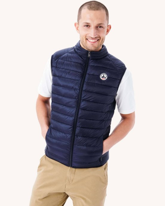 Jott New In Marine Doudoune Sans Manches Tom