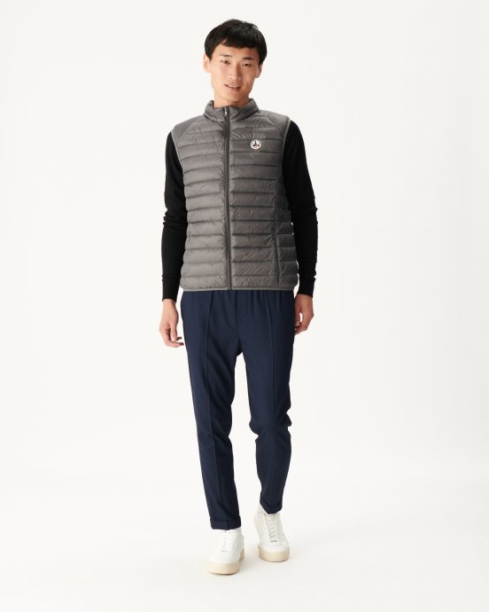 Doudoune Sans Manche Anthracite Tom Jott New In