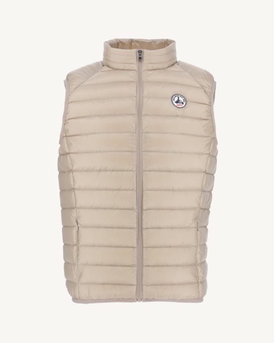 Jott New In Beige Doudoune Sans Manches Tom