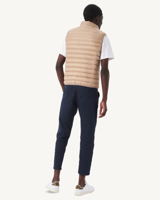 Jott New In Beige Doudoune Sans Manches Tom