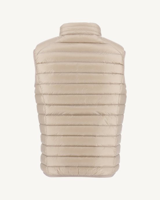 Jott New In Beige Doudoune Sans Manches Tom