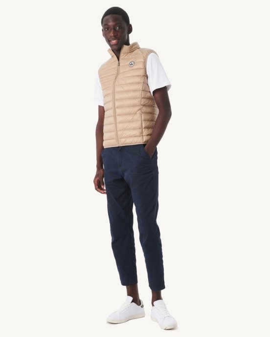 Jott New In Beige Doudoune Sans Manches Tom