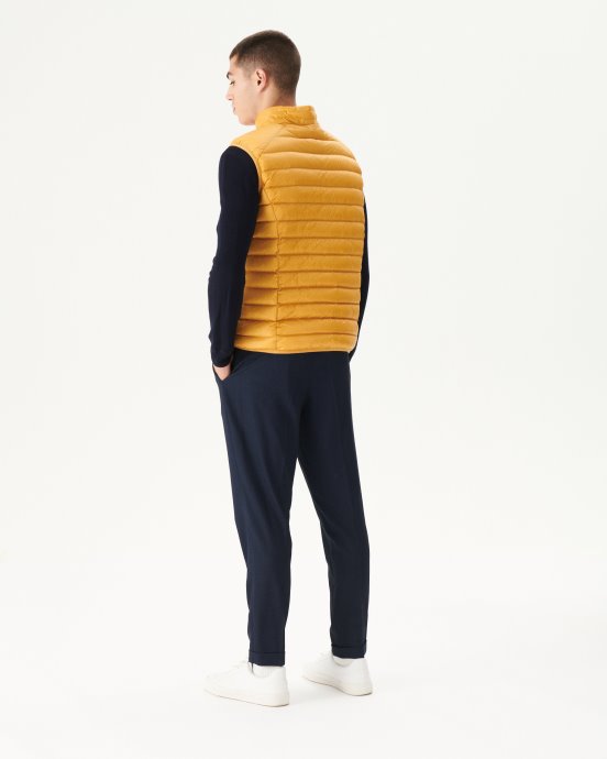 Jott New In Doudoune Sans Manches Jaune Moutarde Tom