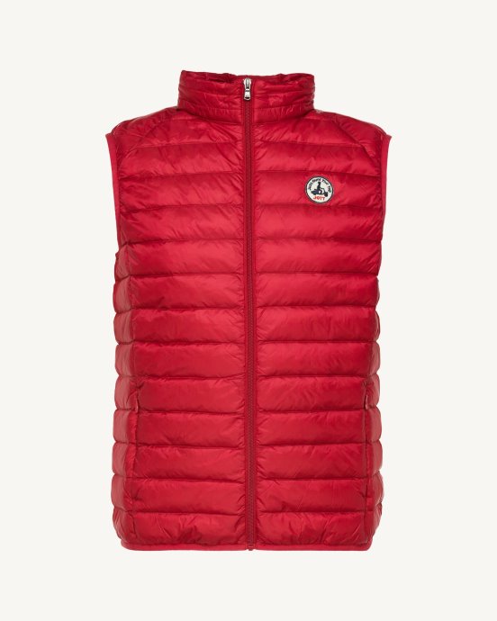 Doudoune Sans Manche Rouge Tom Jott New In