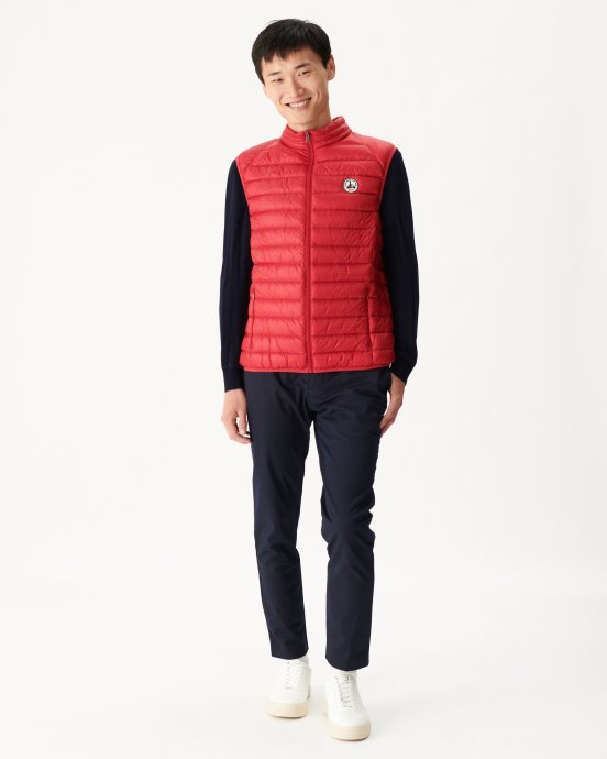 Doudoune Sans Manche Rouge Tom Jott New In