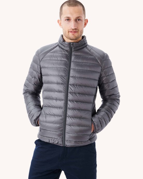 Doudoune Légère Anthracite Mat Jott New In