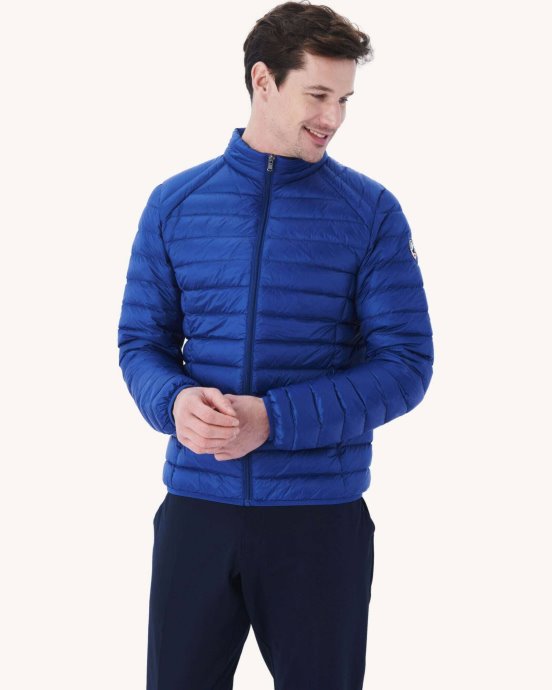 Doudoune Légère En Denim Foncé Mat Jott