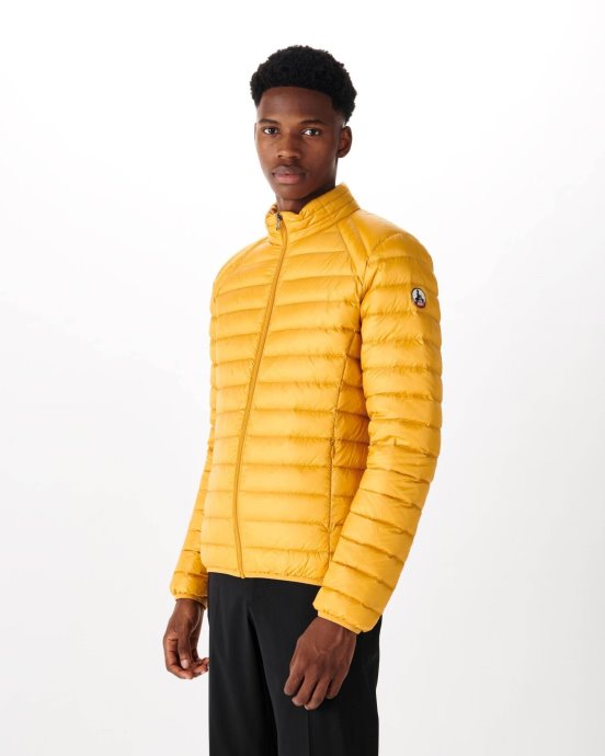Doudoune Légère Jaune Moutarde Mat Jott