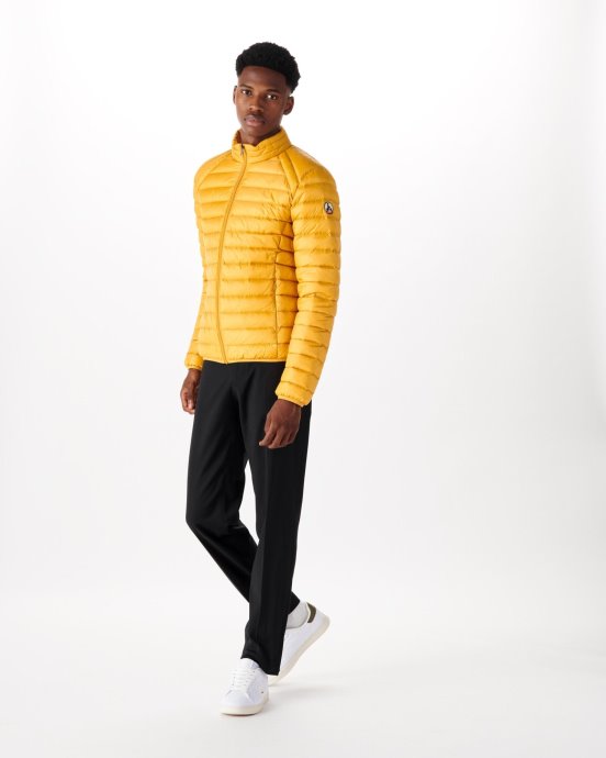 Doudoune Légère Jaune Moutarde Mat Jott