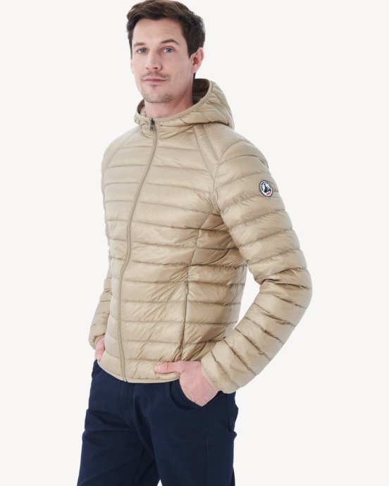 Doudoune Légère Beige Nico Jott Nouveauté