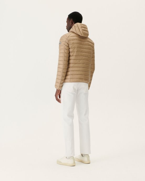Doudoune Légère Beige Nico Jott Nouveauté