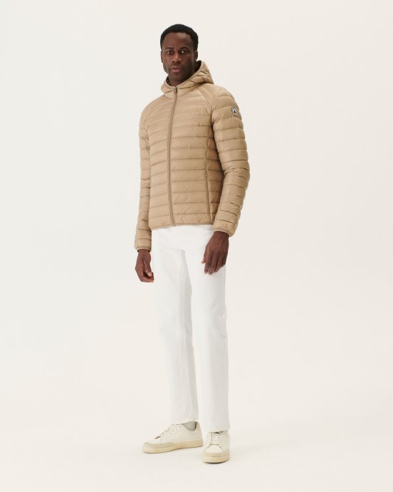 Doudoune Légère Beige Nico Jott Nouveauté