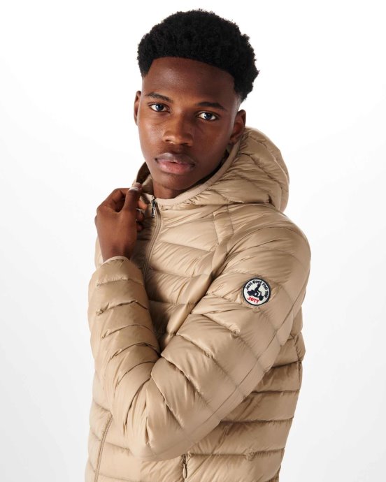Doudoune Légère Beige Nico Jott Nouveauté
