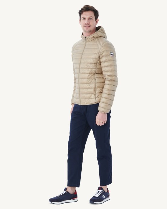 Doudoune Légère Beige Nico Jott Nouveauté