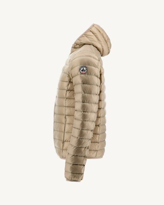 Doudoune Légère Beige Nico Jott Nouveauté