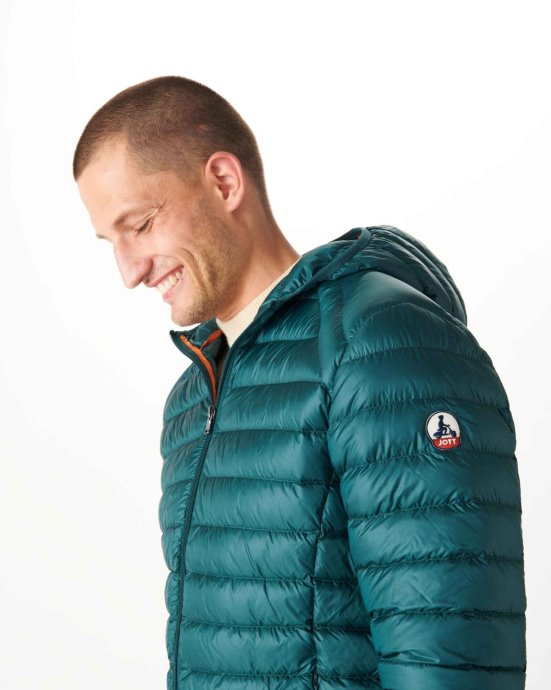 Doudoune Légère Vert Foncé Nico Jott Trend