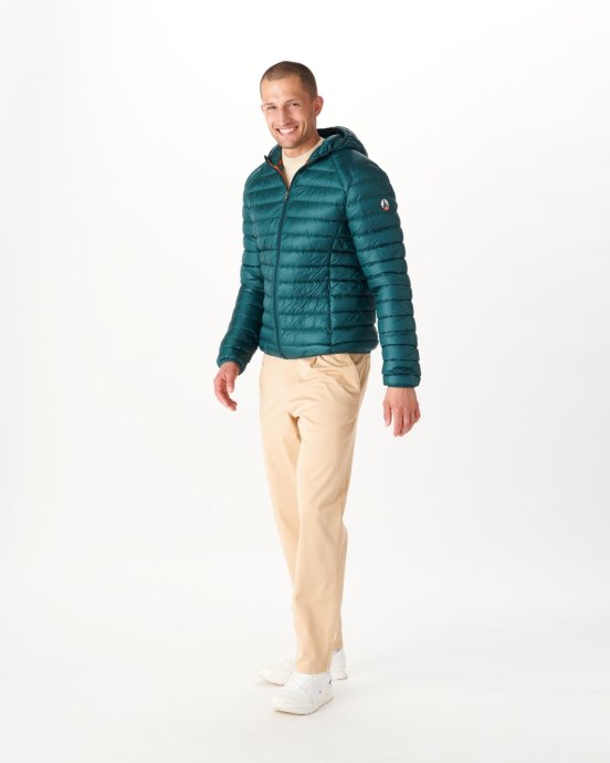 Doudoune Légère Vert Foncé Nico Jott Trend