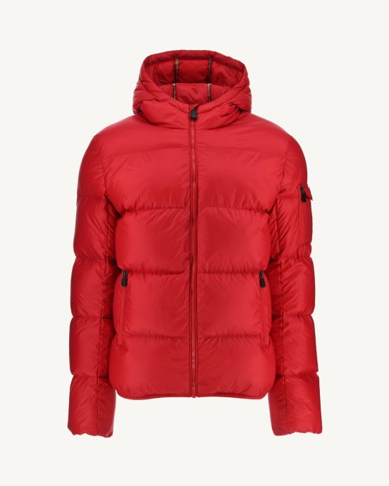 Doudoune Rouge à Capuche Java Jott New In