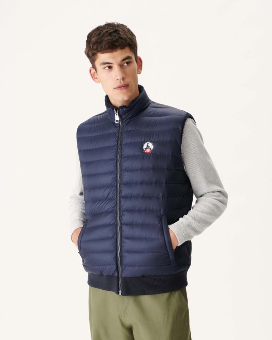 Doudoune Sans Manches Réversible Jott New In Navy Sami