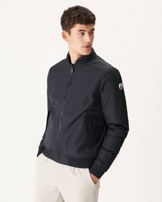 Jott Doudoune Réversible New In Noir/beige Bombay