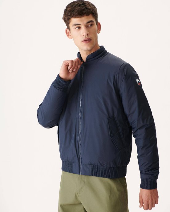 Doudoune Réversible Bleu Marine/rouge Bombay Jott New In