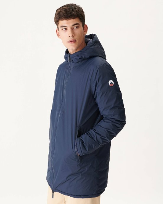 Jott New In Marine Doudoune Légère Réversible Amsterdam
