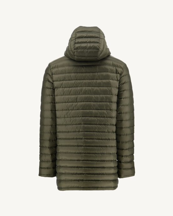 Doudoune Légère Réversible Vert Sauge/armée Amsterdam Jott