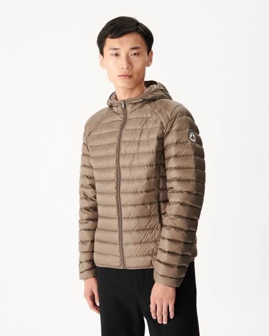 Jott New In Taupe Doudoune Légère Nico