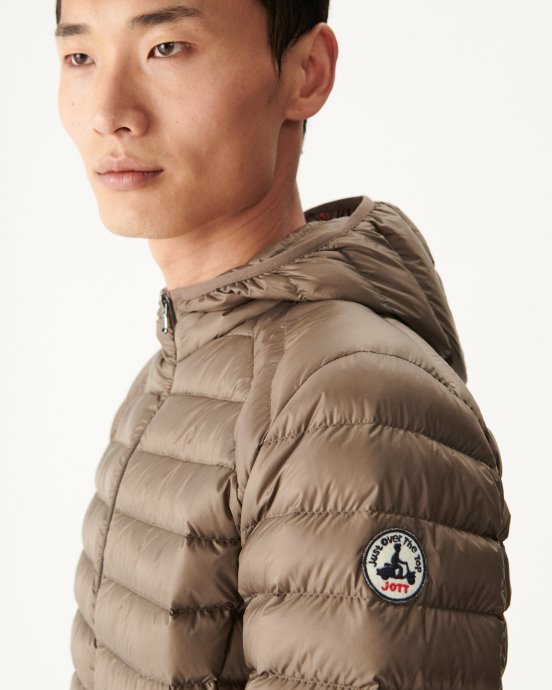Jott New In Taupe Doudoune Légère Nico