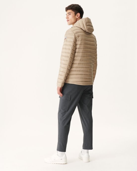 Jott New In Army/beige Doudoune Réversible à Capuche Bergen