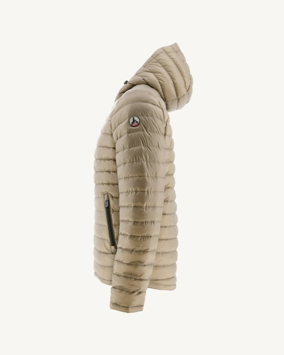 Jott New In Army/beige Doudoune Réversible à Capuche Bergen