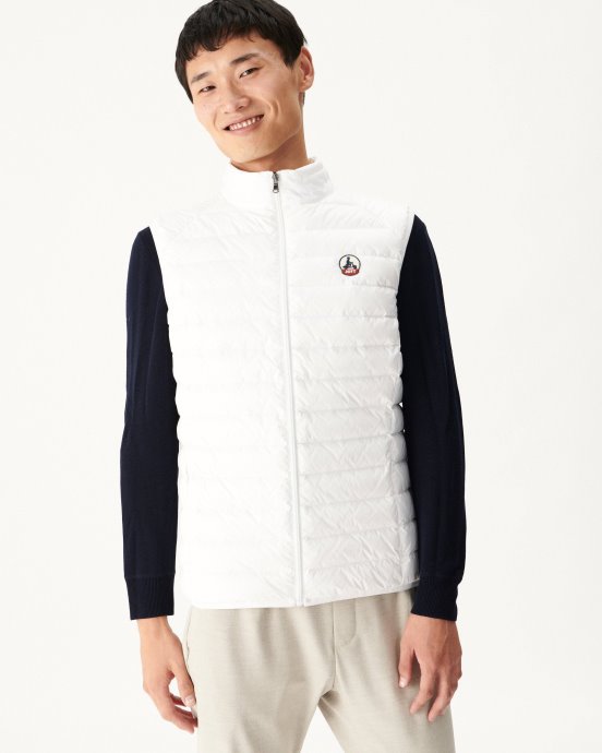 Doudoune Blanche Sans Manche Tom Jott New In