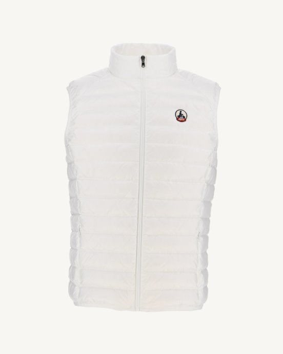 Doudoune Blanche Sans Manche Tom Jott New In
