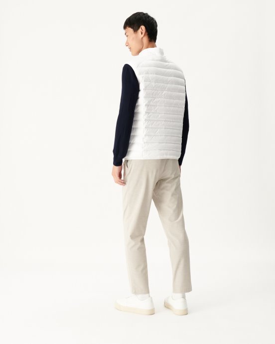 Doudoune Blanche Sans Manche Tom Jott New In