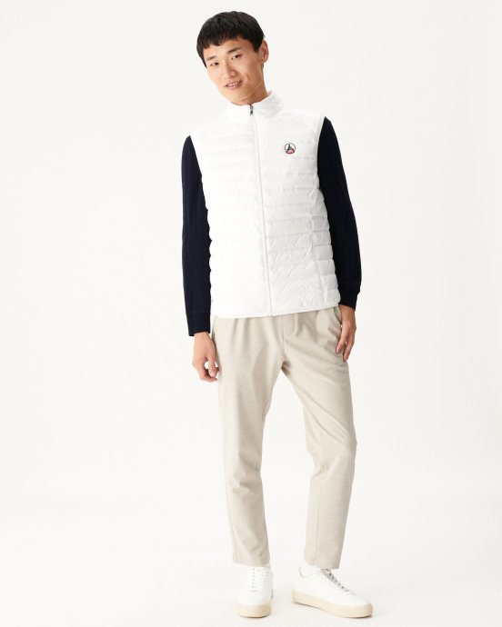 Doudoune Blanche Sans Manche Tom Jott New In
