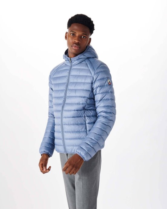Jott Doudoune Légère Bleu Délavé New In Nico