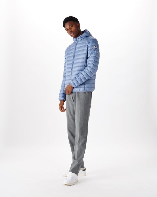 Jott Doudoune Légère Bleu Délavé New In Nico