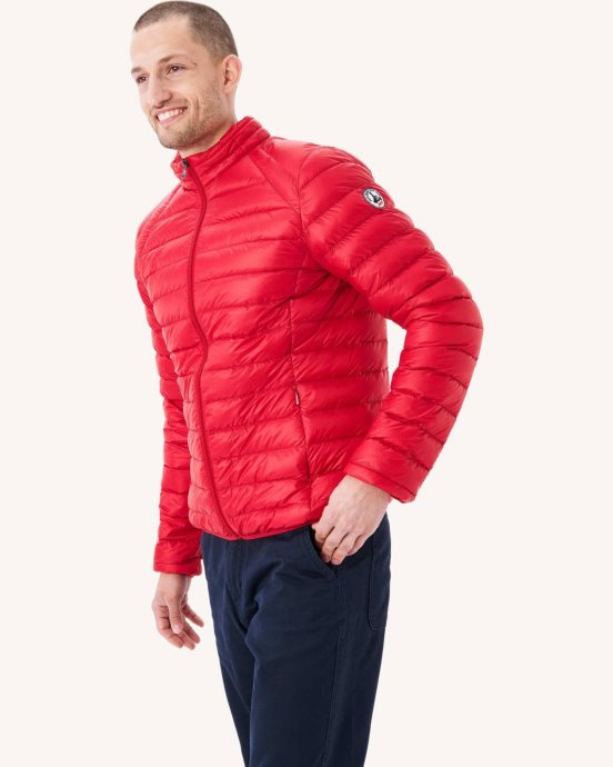 Doudoune Légère Rouge Mat Jott New In