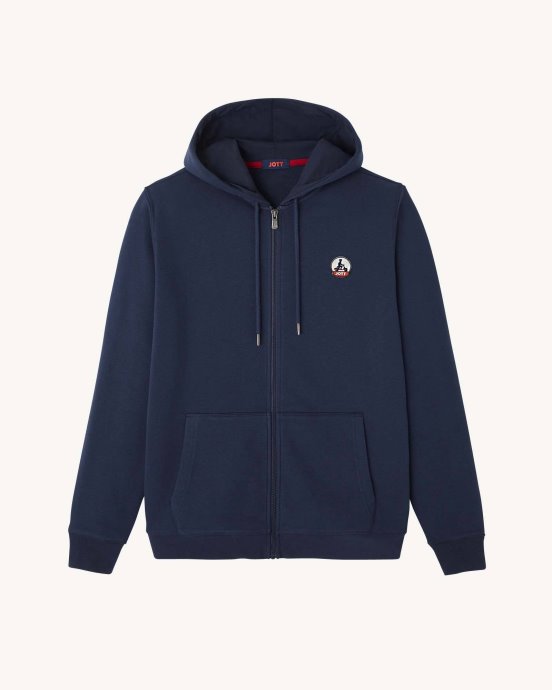 Jott New In Marine Sweat à Capuche Mexique