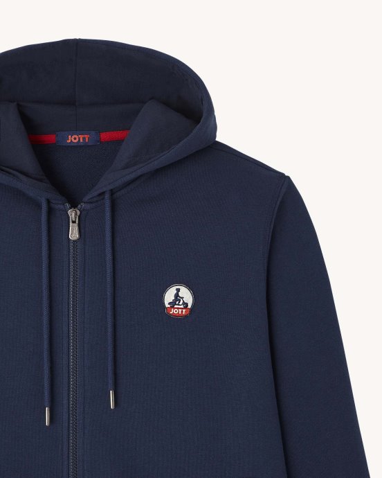 Jott New In Marine Sweat à Capuche Mexique