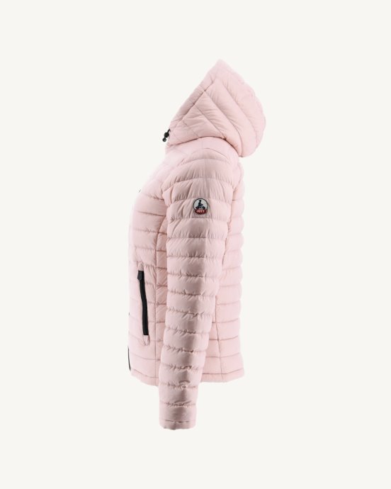 Jott Doudoune Réversible New In Noir/rose Clair Vienne