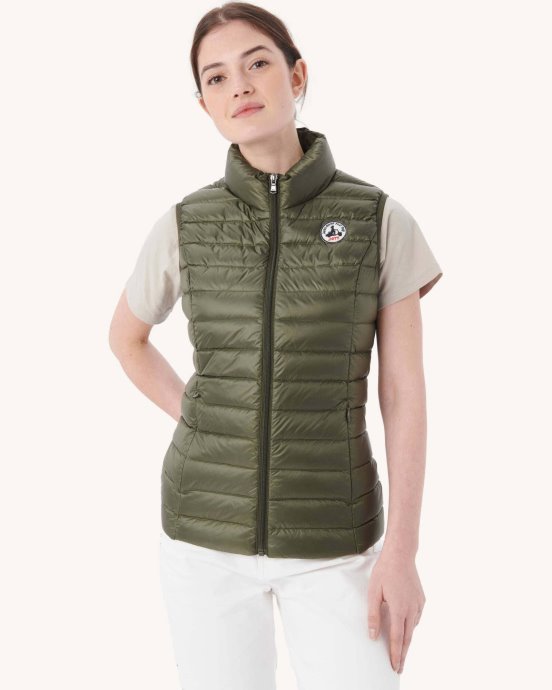 Doudoune Légère Sans Manche Jott New In Army Seda