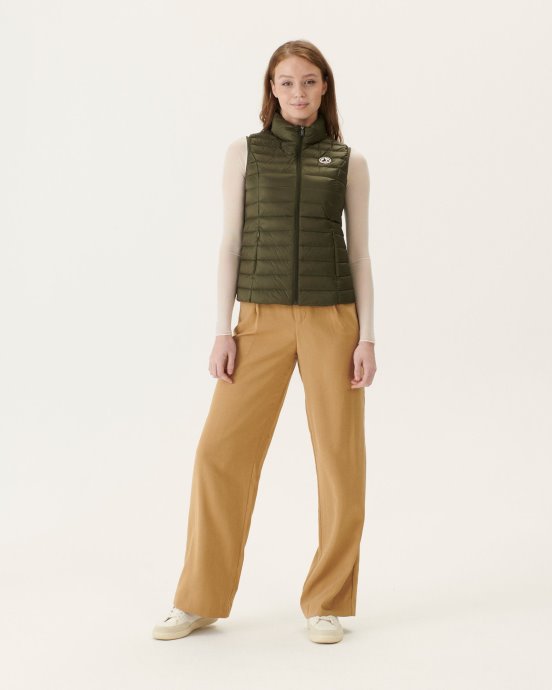Doudoune Légère Sans Manche Jott New In Army Seda